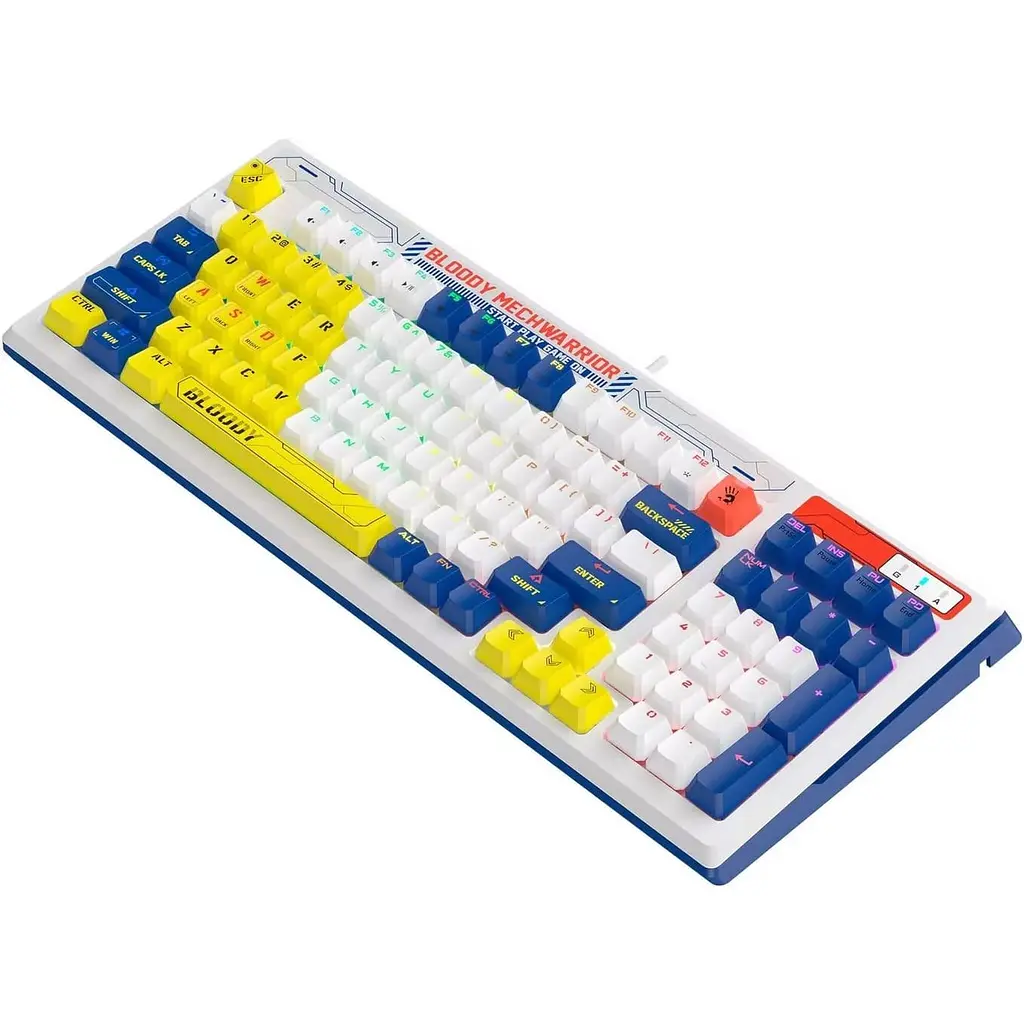 Клавиатура Bloody A4Tech B950 RGB LK Libra Switch Warrior Blue (B950 RGB Warrior Blue) (B950 RGB (Warrior Blue)) - фото 5
