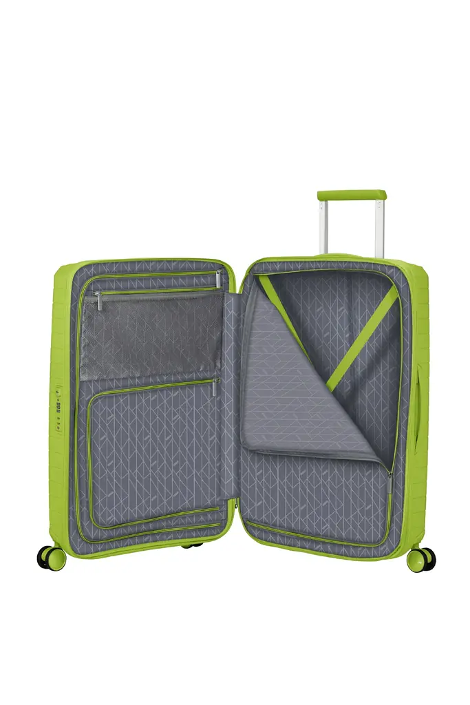 Валіза American Tourister FASTFORWARD 68 см NEON LIME 68x46x26(30) MI0*04002 - фото 5
