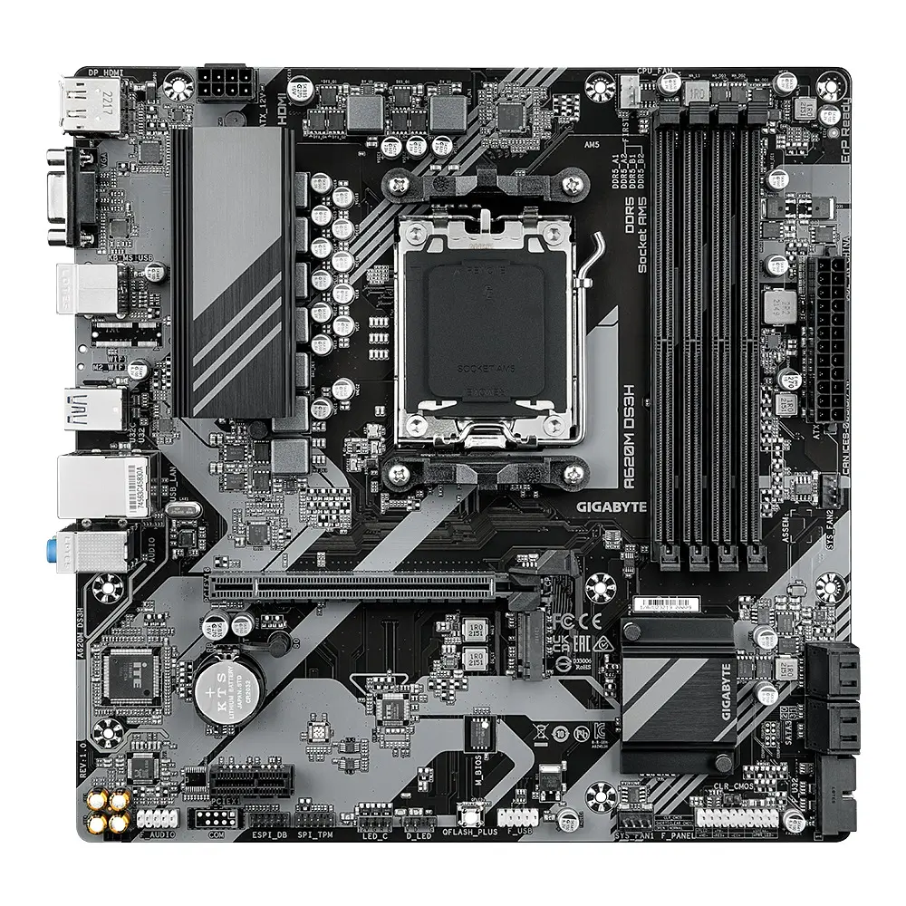 Материнська плата Gigabyte A620M DS3H Socket AM5 - фото 2