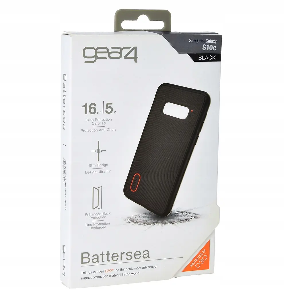 Протиударний чохол GEAR4 Battersea D3O для Samsung Galaxy S10e (5.8") Black - фото 8