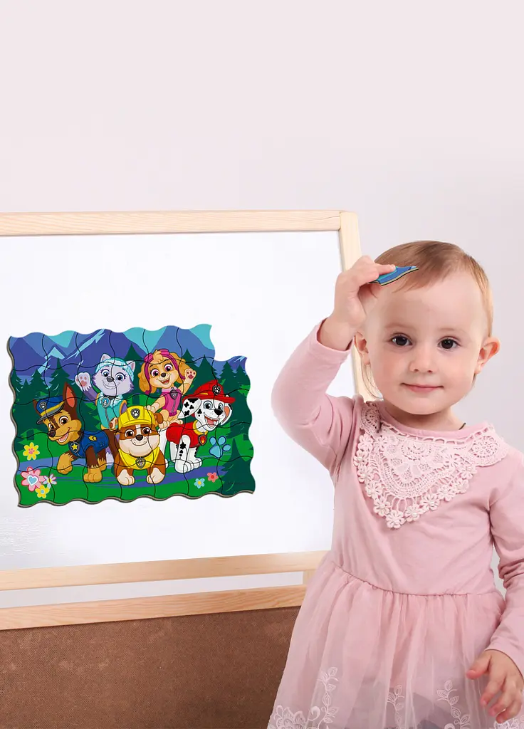 Набір магнітів Магнітна картина Magdum Paw Patrol Щенячий патруль Мчимо на допомогу (ML4034-33) - фото 5