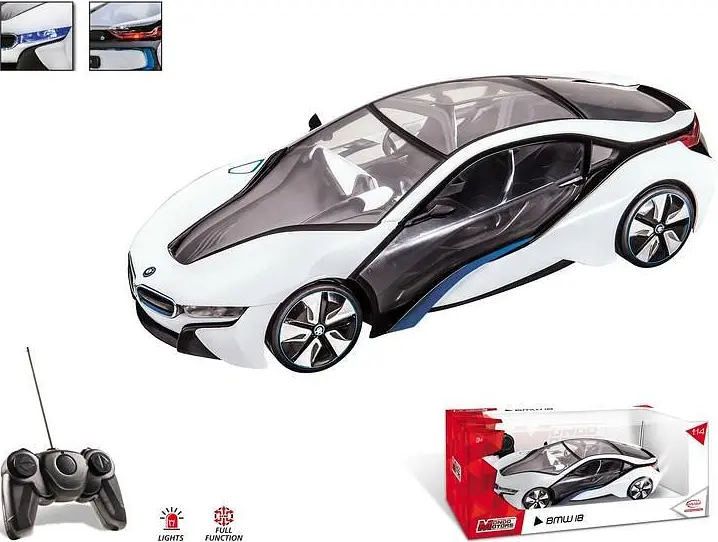 Автомодель на радиоуправлении Mondo BMW I8 R/C 1:14 белый (63266) - фото 3