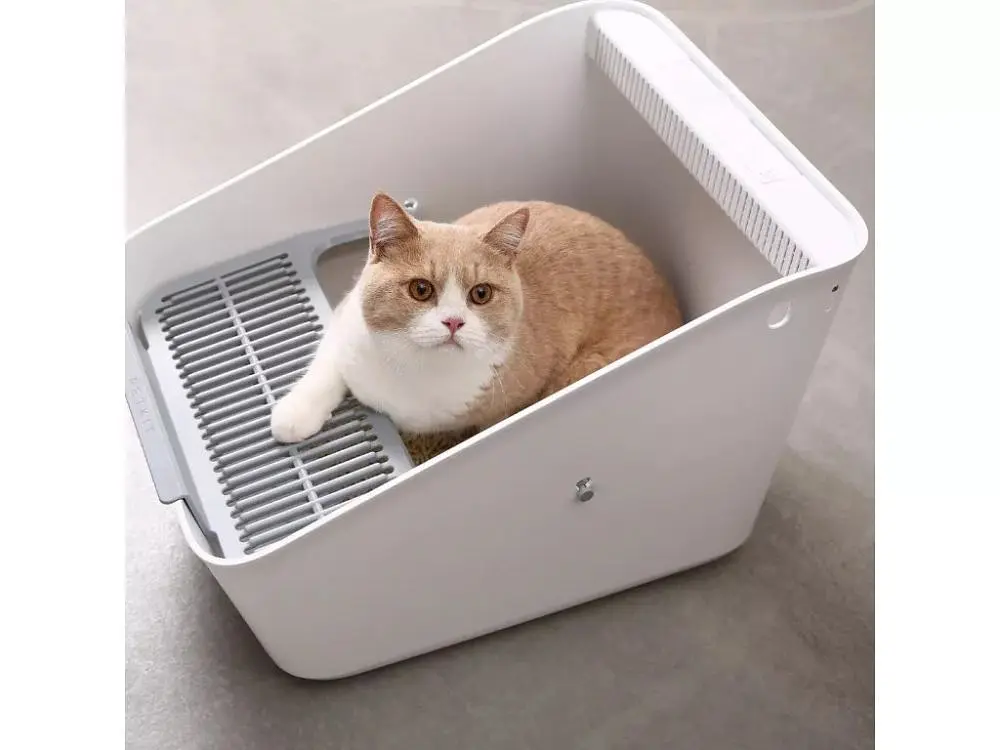 Лоток для кішок Petkit Pet Pura Cat Litter Box White (P951) - фото 7