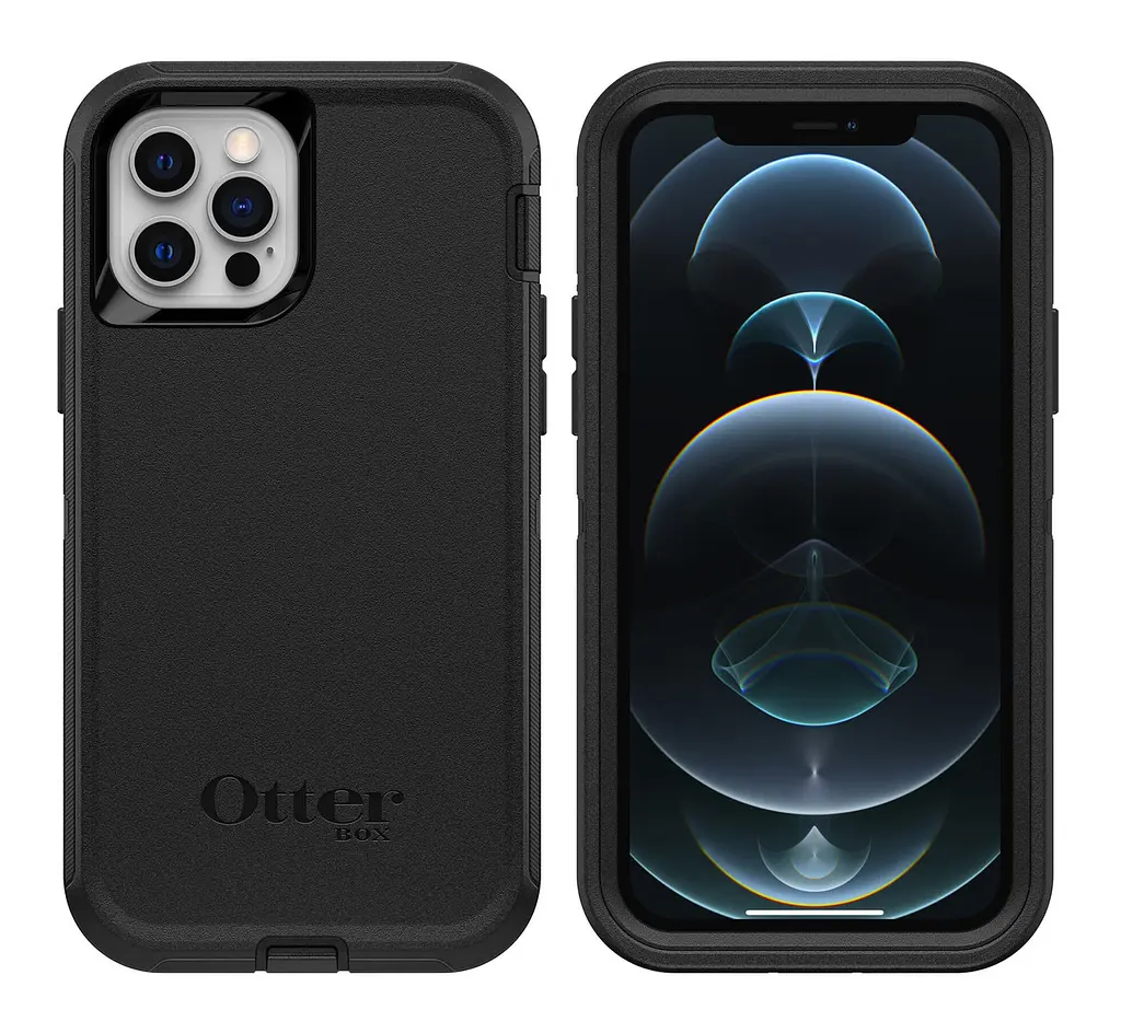 Чохол протиударний з кліпсою OtterBox Defender 77-65449 для iPhone 12 Pro Max (6.7") Black - фото 8
