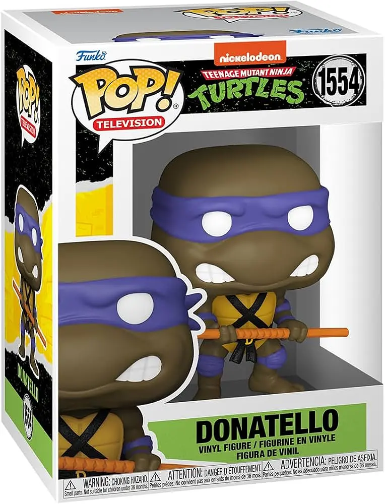Фігурка Funko Pop TMNT Donatello Черепашки-ніндзя Донателло 10 см (FP TMNT D 1554) - фото 3