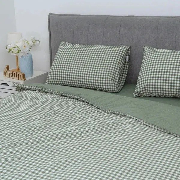 Постільна білизна двоспальне Viluta Варена бавовна Wash Printed W 14-2 175х213 см - фото 3