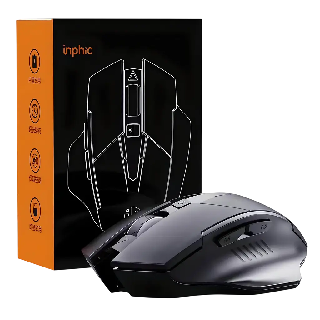Миша бездротова INPHIC A1 Black - фото 3