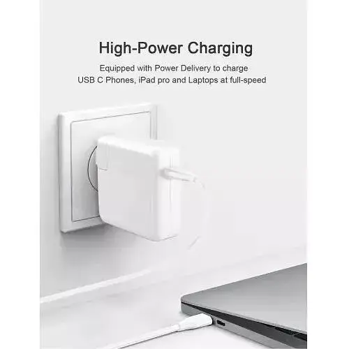 Адаптер питания Foxconn 61W USB-C Power Adapter (MRW22) - фото 6