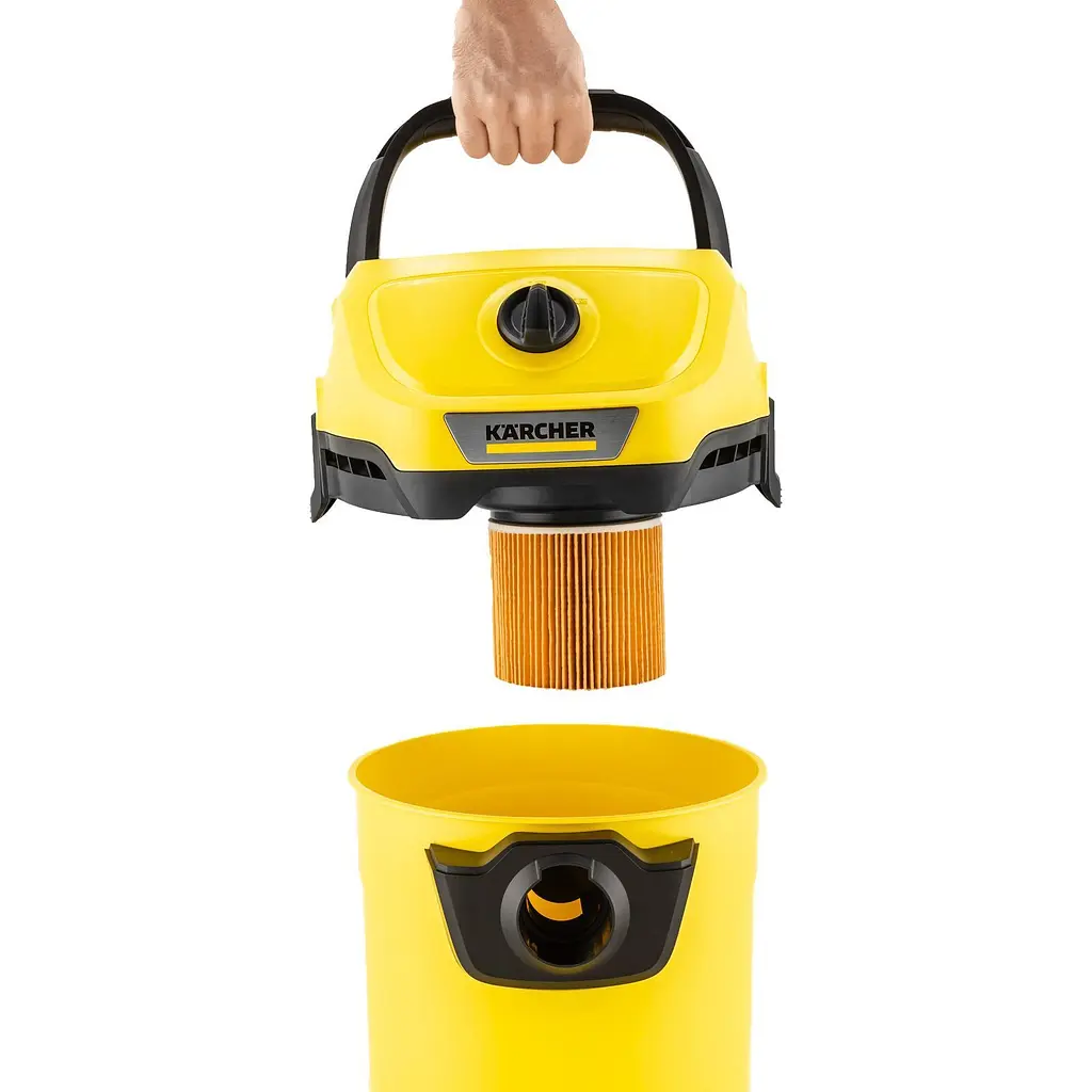 Пилосос промисловий Karcher WD 3-18 (1.628-550.0) - фото 3
