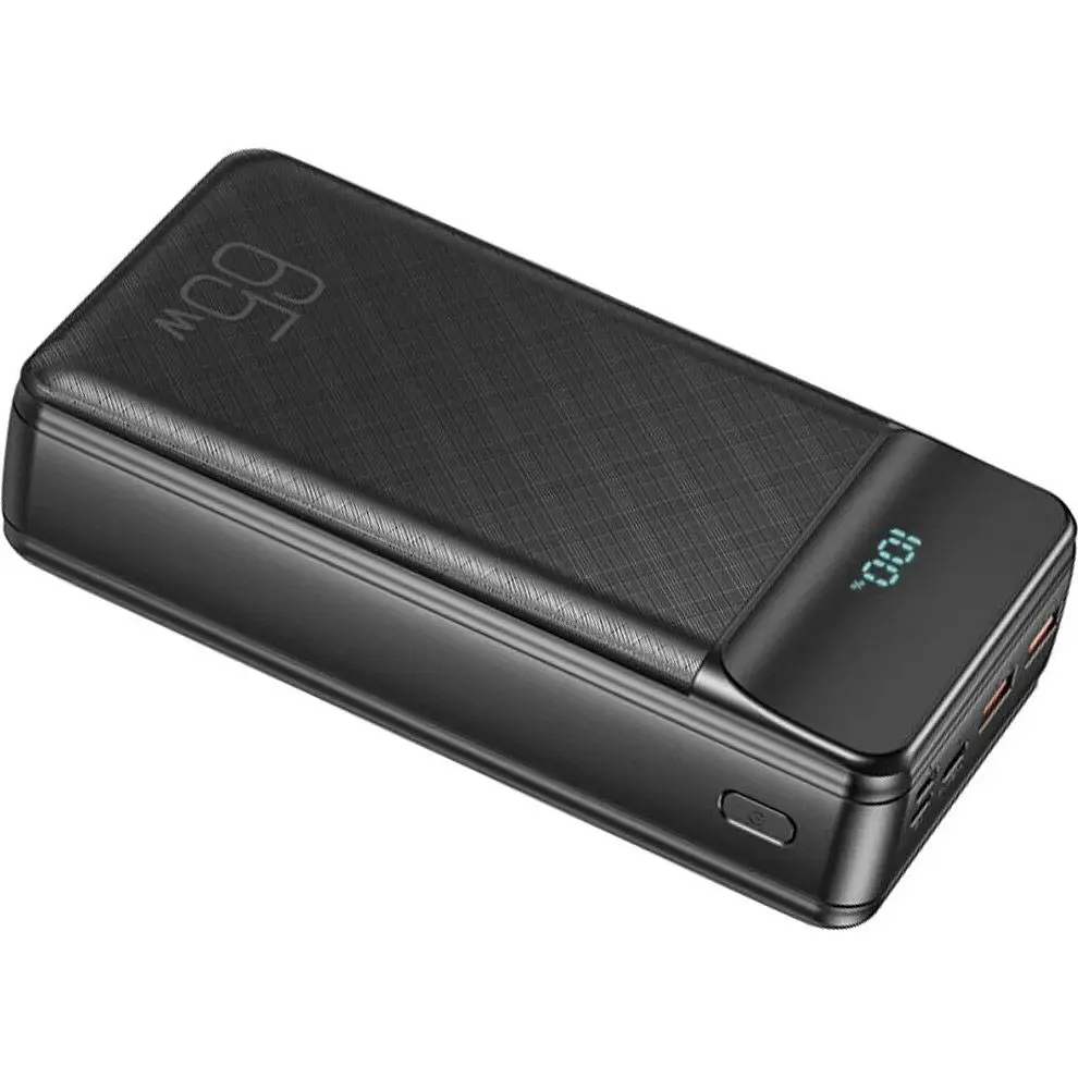 Зовнішній акумулятор XO PR201 30000mAh 65W Black [120556] - фото 2
