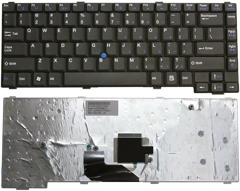 Клавіатура для ноутбука Gateway NX570, MX6930, MX6931, MX6951, MX6919, MX6920, MX6920H, CX2700 Black - фото 3