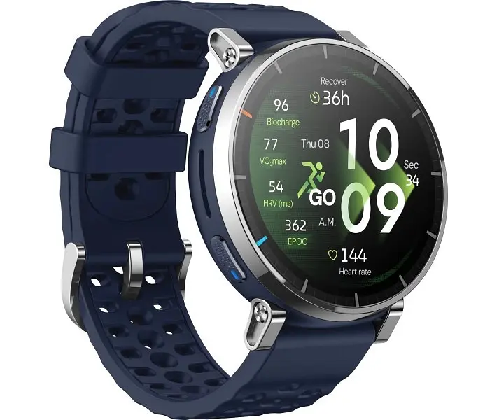 Смарт - годинник Amazfit Active 3 Premium NFC 4GB синій