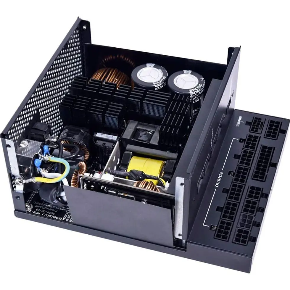 Блок питания Lian Li EDGE1300 1300W 80 PLUS PLATINUM BLACK (G9P.EG1300.BE00.EU) - фото 8