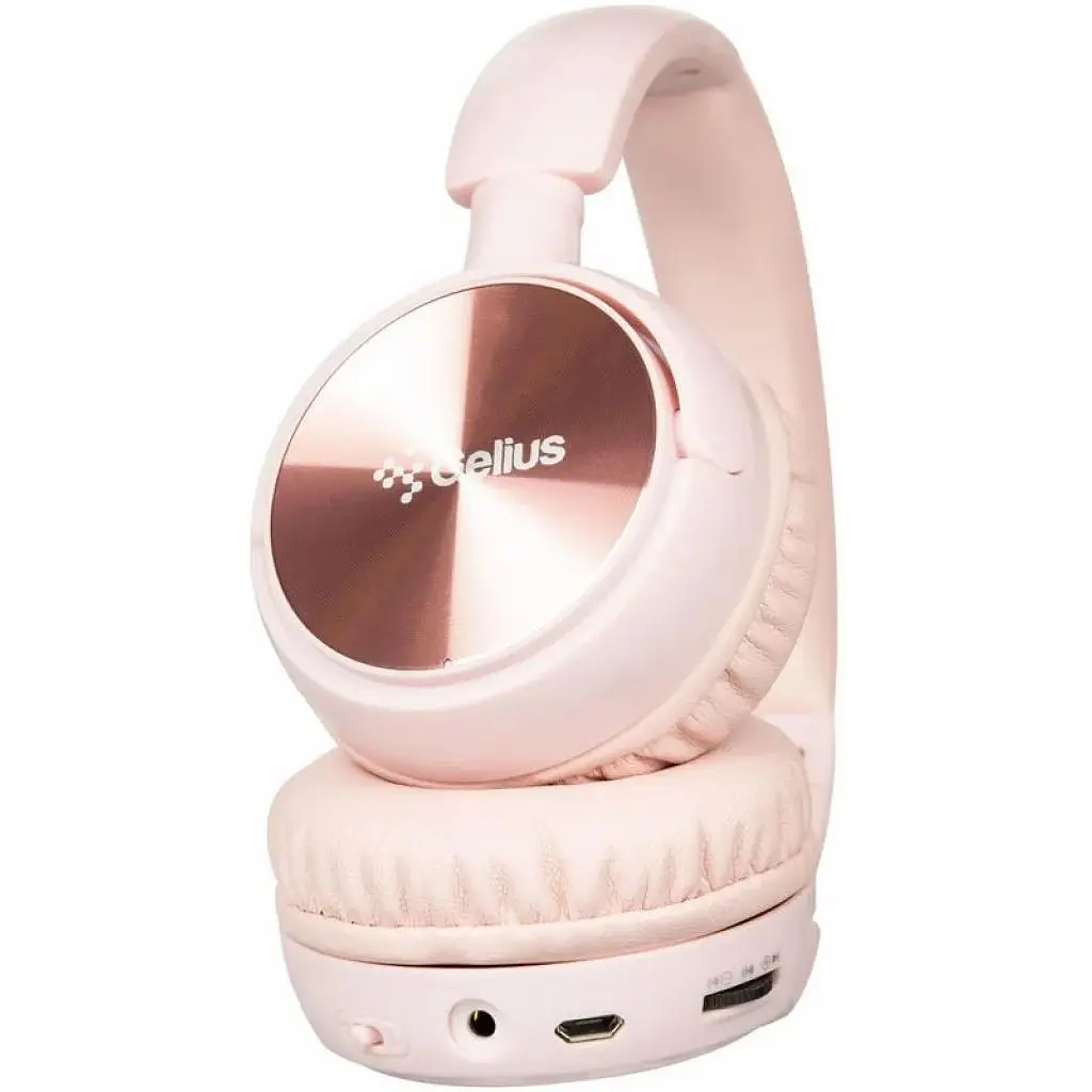 Беспроводные Bluetooth наушники Gelius Pro Crossfire GP HP-007 Pink - фото 3
