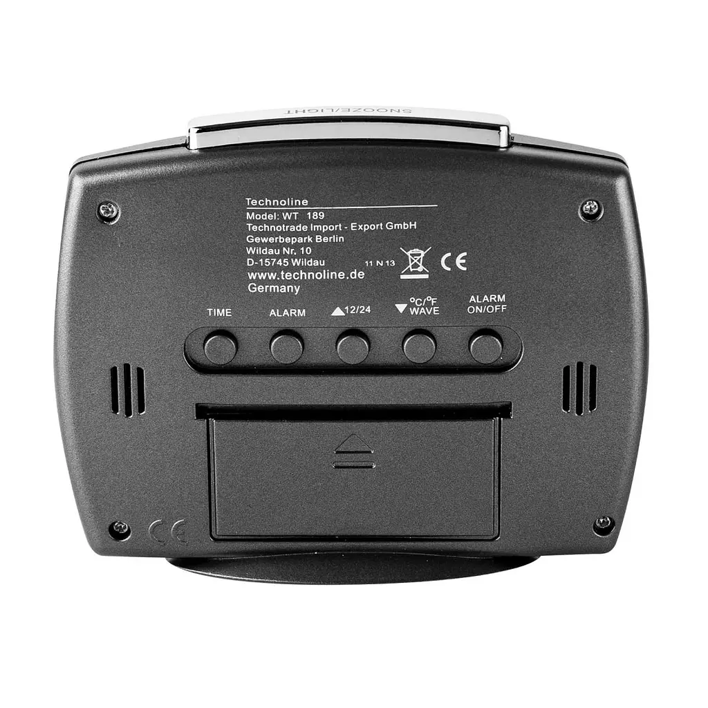 Годинник настільний Technoline WT189 Anthracite (WT189 anthrazit) - фото 3