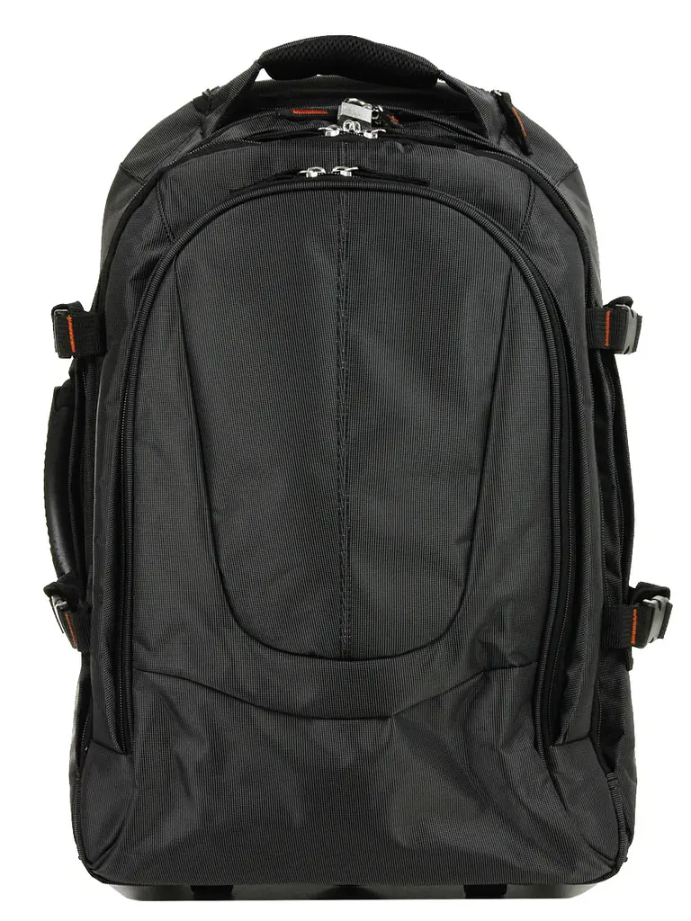 Дорожня сумка-рюкзак на колесах Airtex 560/1 48х35х19см XS 18,3л Темно-сірий - фото 4