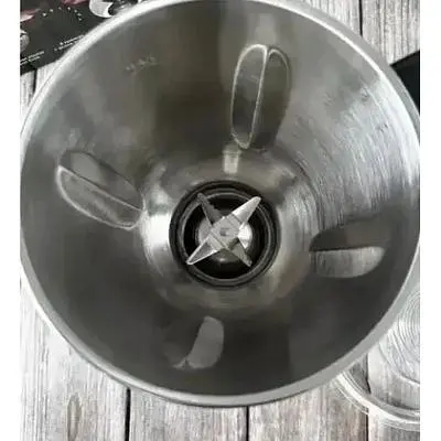 Блендер Zepline ZP-081 потужний 3в1 міксер подрібнюва 1.5л 2000 Вт сірий - фото 4