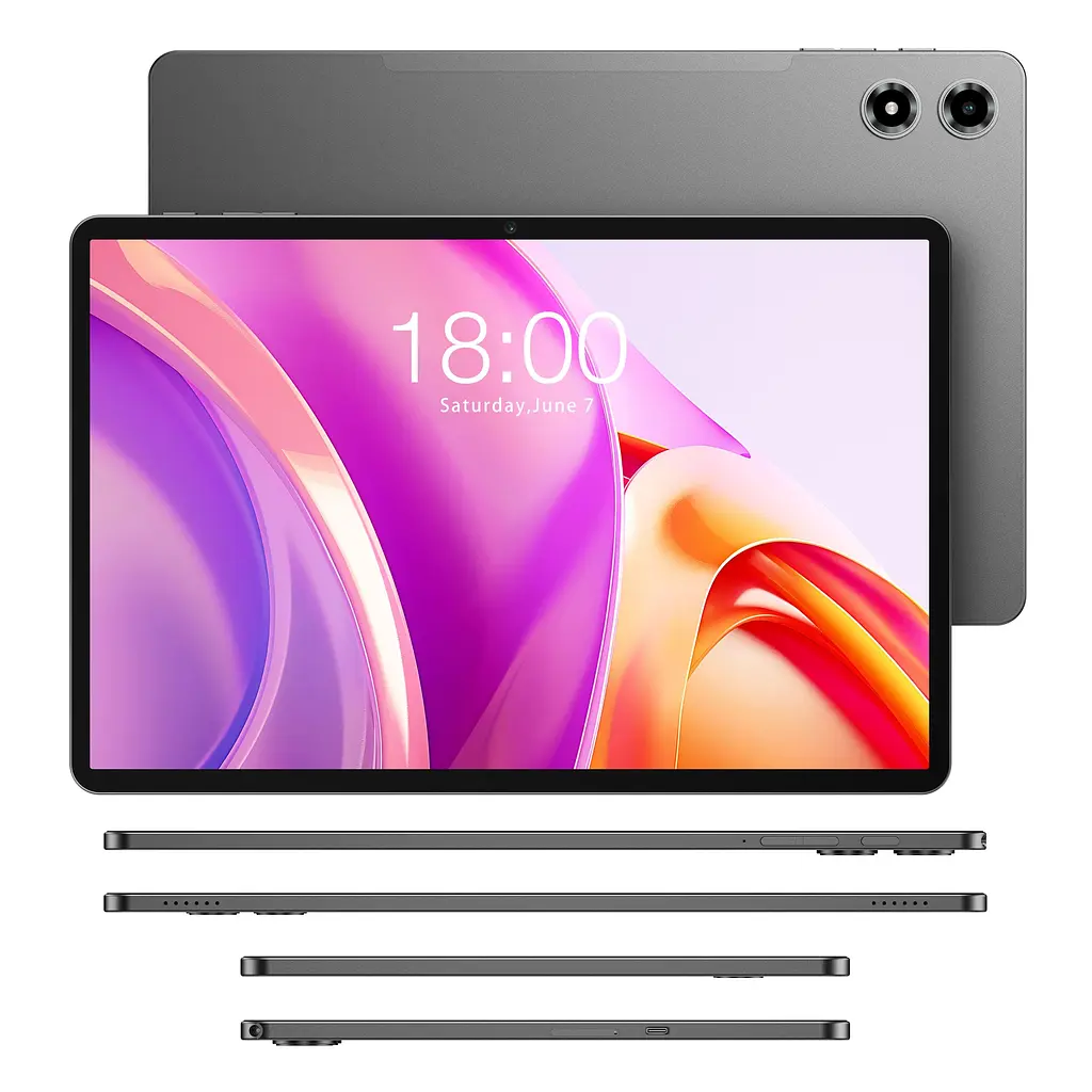 Планшет TECLAST T50 Plus (2025) 11" 6ГБ, 256ГБ, LTE, 8000мА рік, Android, сірий - фото 9