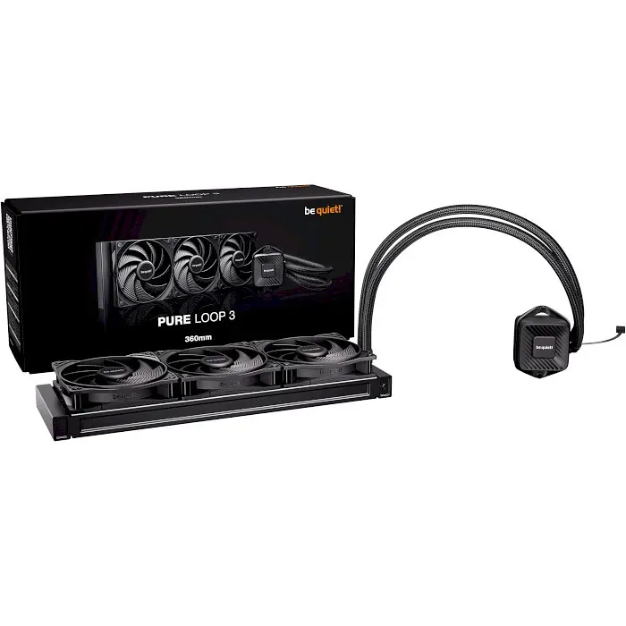 Система рідинного охолодження be quiet! Pure Loop 3 360, Black (BW029) - фото 4