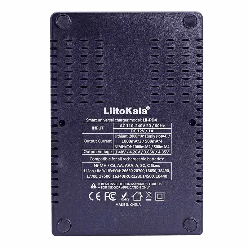 Зарядное устройство LiitoKala Lii-PD4 [76999] - фото 4