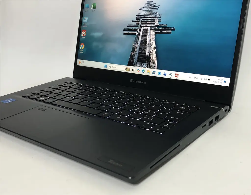 Ноутбук Toshiba Dynabook Tecra A40-K / 14" FullHD IPS / i5-1240P / 16GB / 256GB SSD / Wind11Pro / Backlight / сканер відбитка - Б/в - фото 6