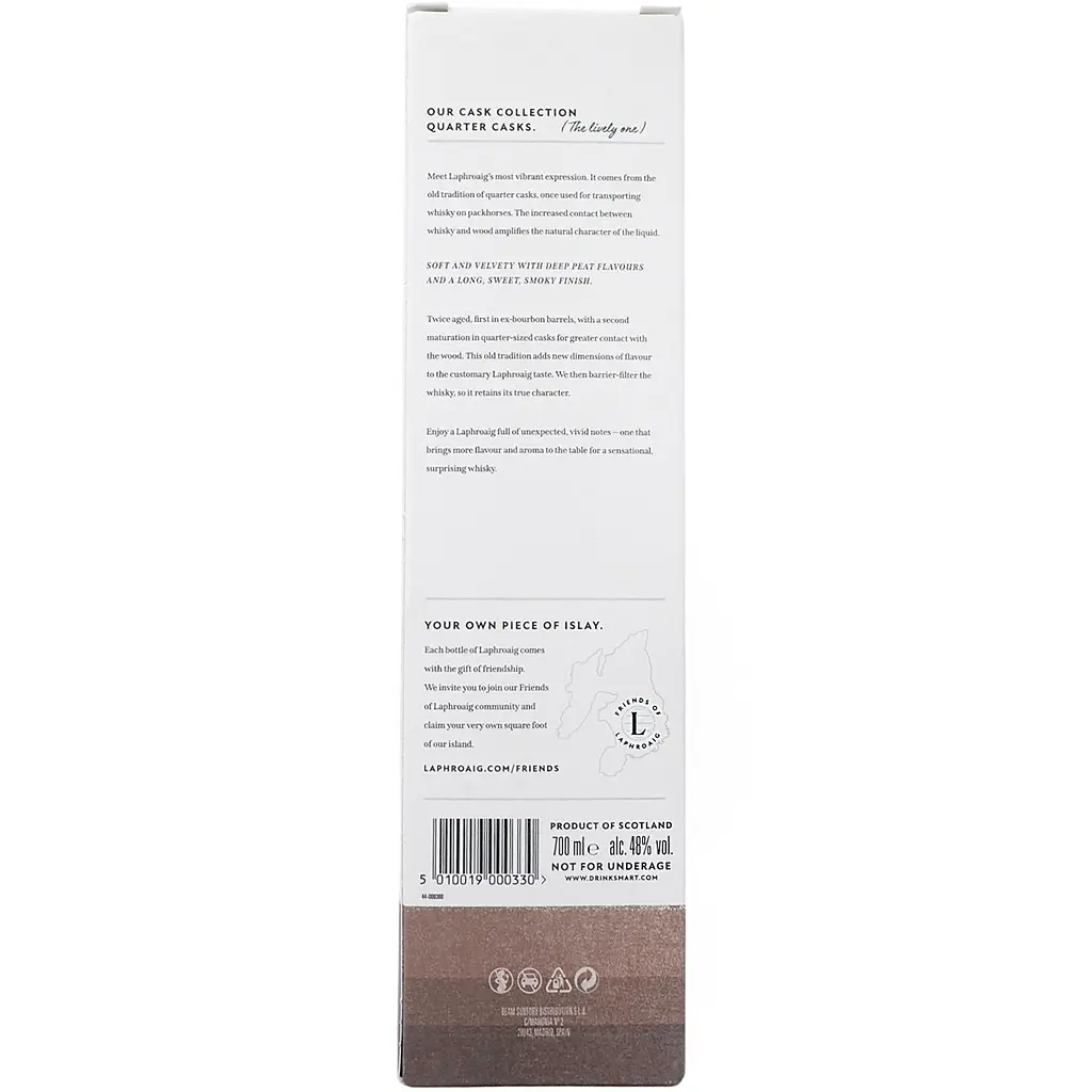 Віскі Laphroaig Quarter Cask 48% 0.7 л - фото 11