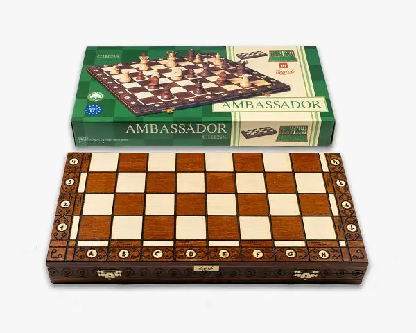 Шахматы деревянные Wegiel "Амбасадор" (Ambasador) W3016 - фото 2