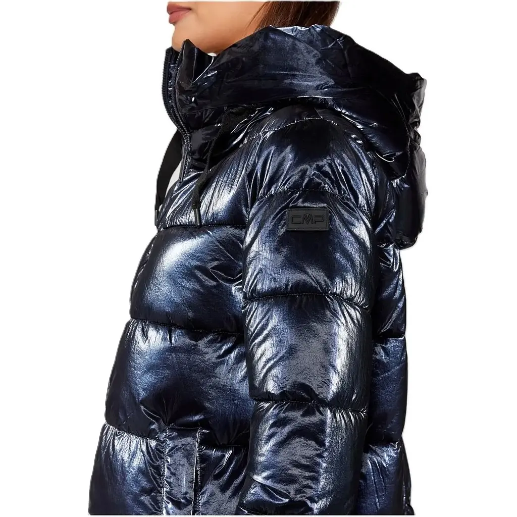 Куртка CMP Woman Jacket Zip Hood Dark Blue XS (1097-31K2856-M870 36) - фото 5