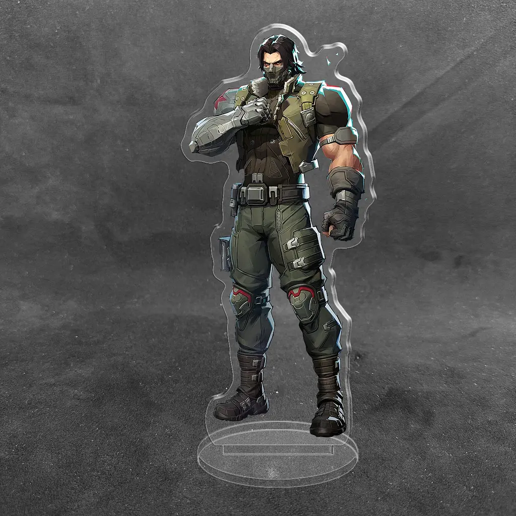 Акрилова колекційна фігурка Marvel Rivals - Winter Soldier 15 см