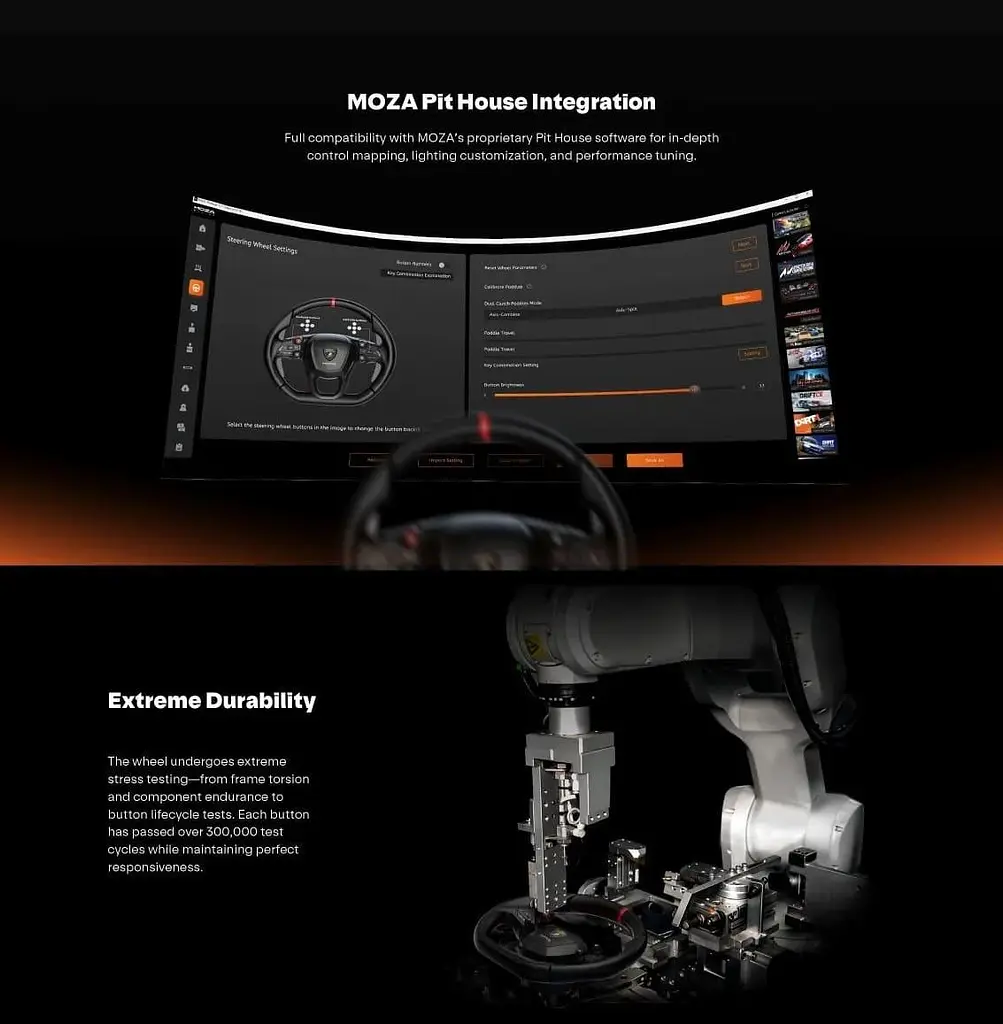 Руль MOZA Racing Lamborghini Revuelto for PC - фото 15