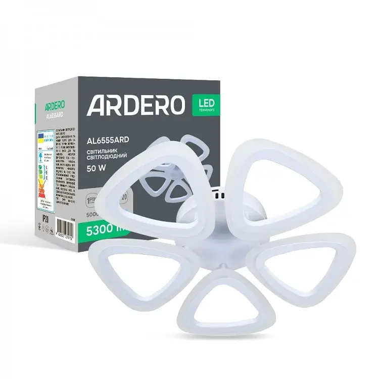 Світильник світлодіодний Ardero AL6555ARD 50W 5000K (80500) - фото 2