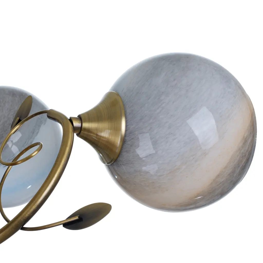 Люстра потолочная Brille классическая E27 60W BZ (LK-682C/5) - фото 3