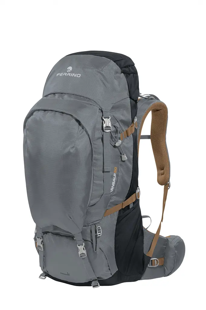 Рюкзак туристичний Ferrino Transalp 60L Grey (75006MDD) - фото 2