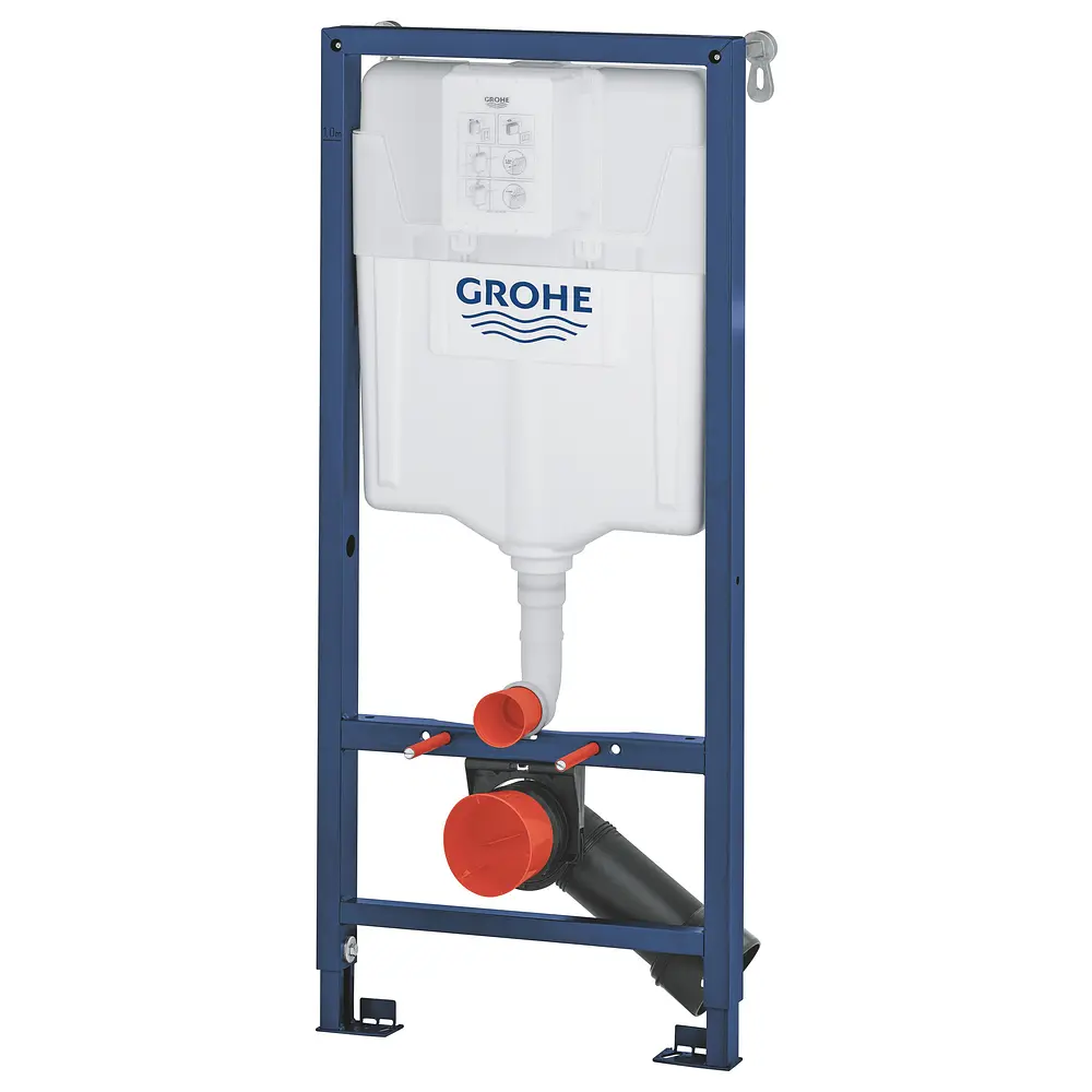 Комплект Grohe Set унітаз Quadro-0301-T3 + Інсталяція 38536001 + панель 38732000 38536001QUADRO0301T3, Білий - фото 8