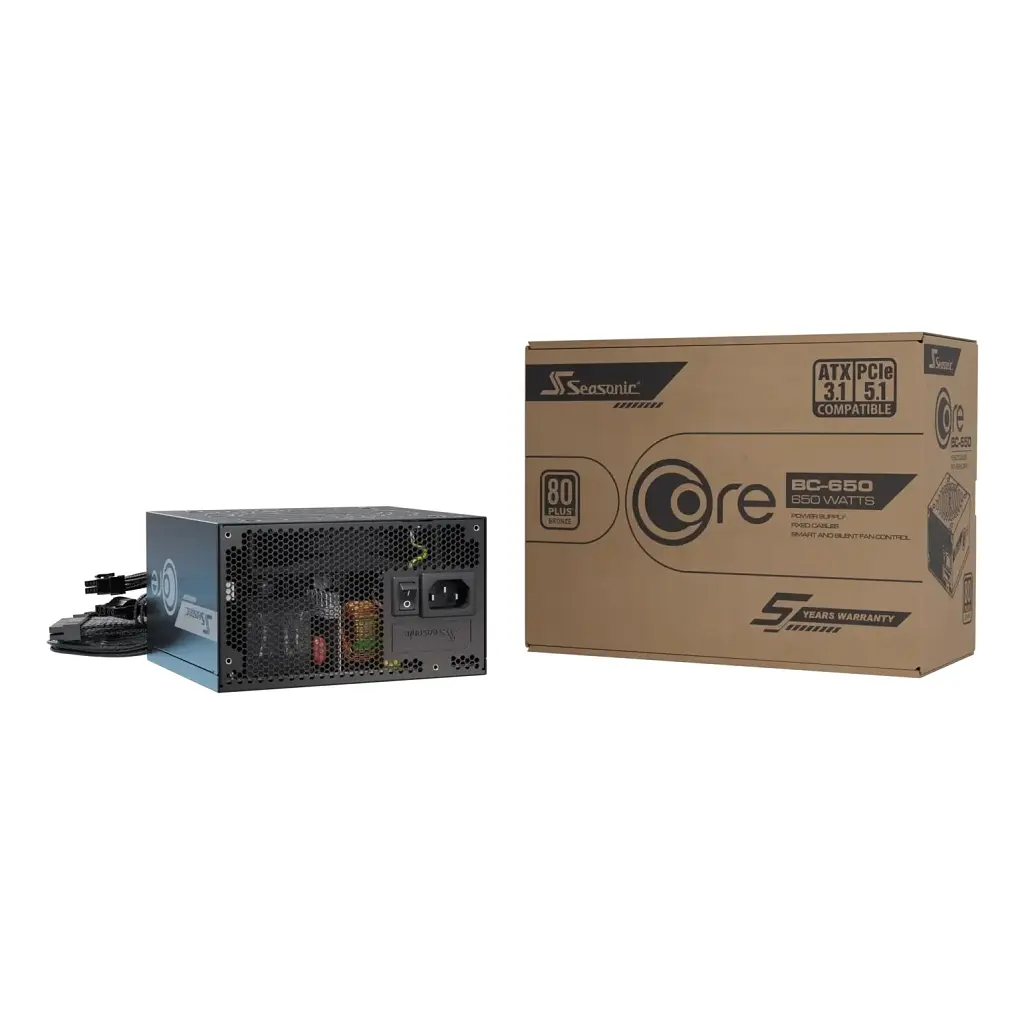 Блок живлення Seasonic 650W (CORE BC-650 ATX31) - фото 12