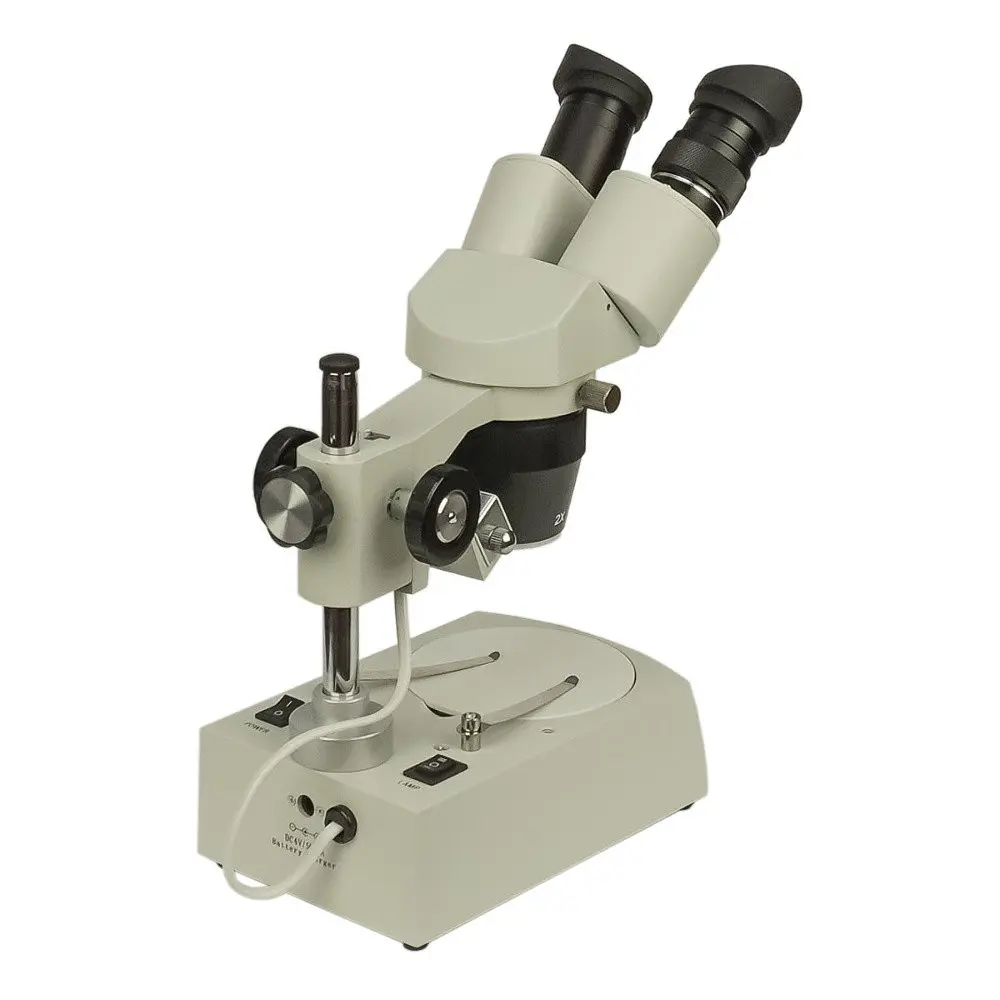 Мікроскоп бінокулярний Aida A-4024/XTX-3C-R (окуляри, що обертаються, LED підсвічування верх/низ, фокус 60-80 мм, кратність - фото 5