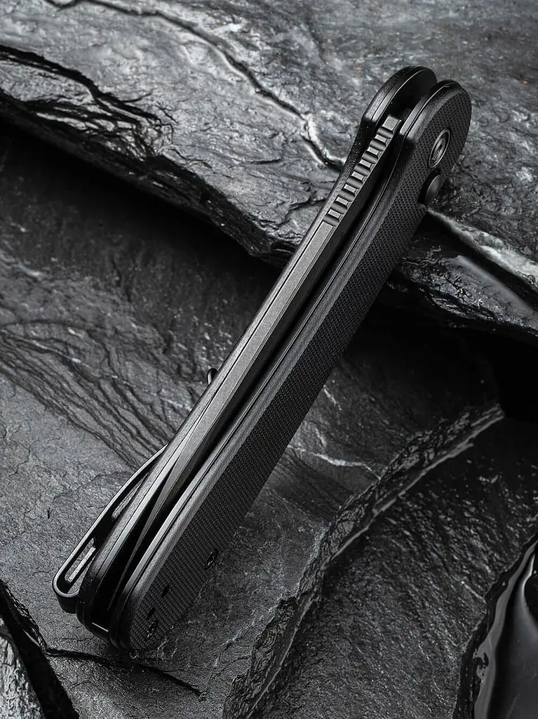 Ніж складаний туристичний Civivi Elementum Pocket, (8.9 см) 14C28N/G10 чорний - фото 7