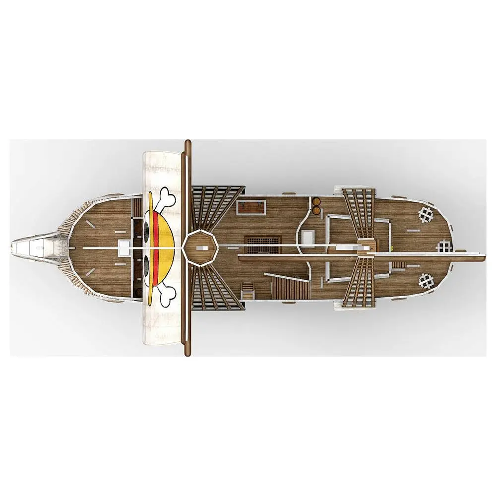 3D-пазл Ван Пис "Гоуинг Мерри" (One Piece "Going Merry") 00270 - фото 4