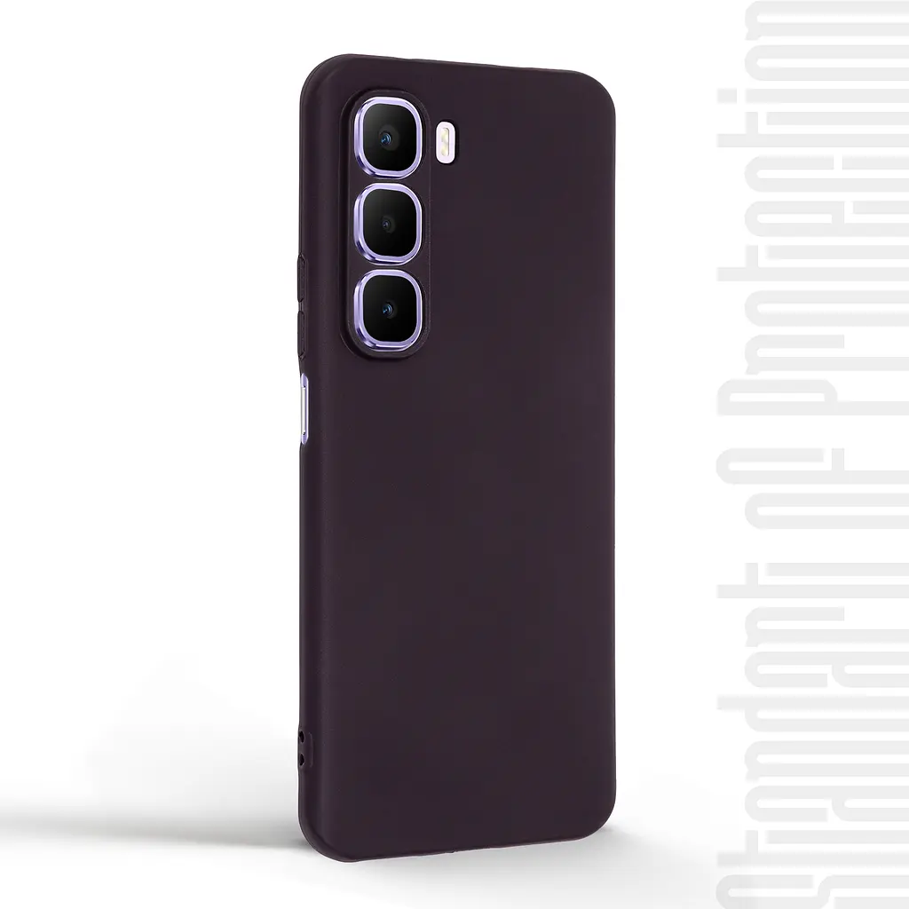 Чехол-накладка для смартфона Infinix Hot 60 Pro Plus 4G, противоударный, силиконовый, термополиуретановый (ТПУ), с защитой камеры и корпуса, черный, защита всего корпуса, ArmorStandart (ARM88681) - фото 2