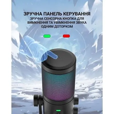 Мікрофон Fifine (AM6) USB Black (AM6) - фото 10