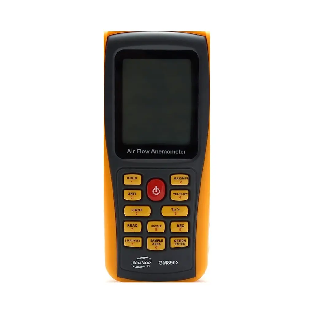 Анемометр-термометр USB 0,3-45 м/с, 0-45 °C BENETECH GM8902 - фото 5