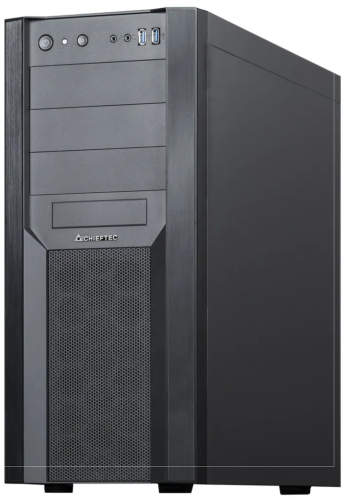 Корпус Chieftec MESH CW-01B-OP, без БЖ, 2xUSB3.0, ATX, Black - фото 3