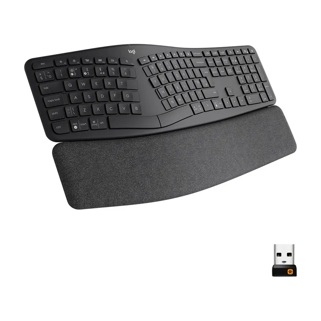 Клавіатура Logitech ERGO K860 for Business Bluetooth/Wireless UA Black (920-010352)