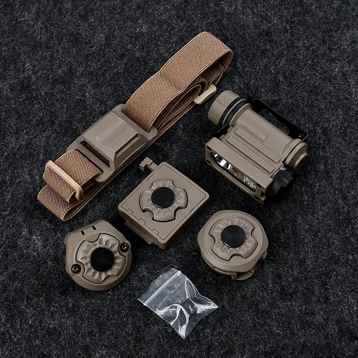 Ліхтар тактичний Sidewinder Compact II на шолом +CR123A (Койот) - фото 3