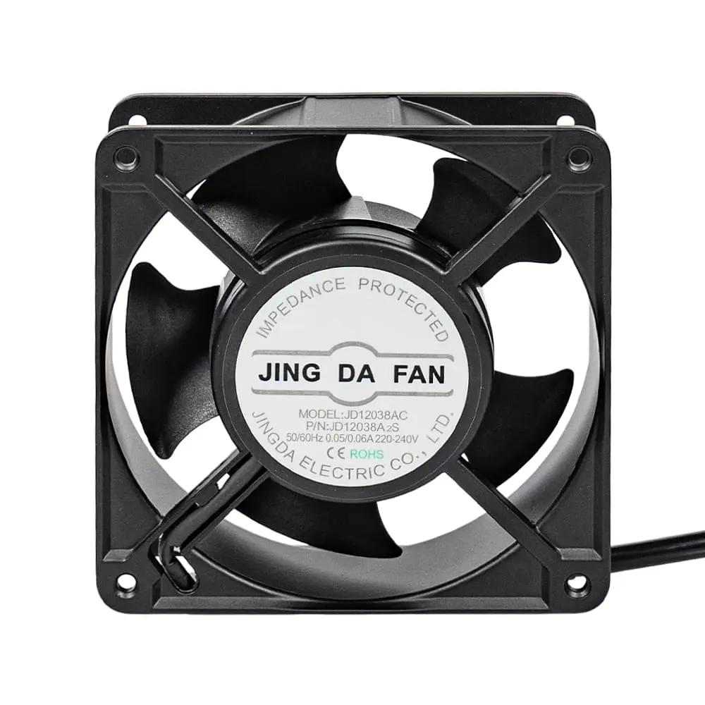 Вентилятор до комутаційних шаф Trinix TRX-FAN1 Black (25-00111) - фото 6