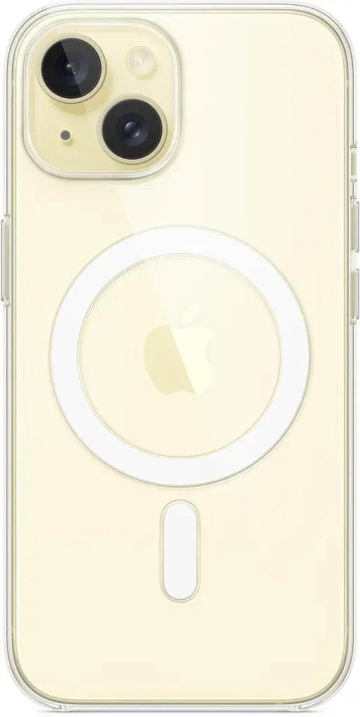 Оригінальний прозорий чохол для iPhone 15 Apple Clear Case with MagSafe (MT203ZM/A) протиударний - фото 2