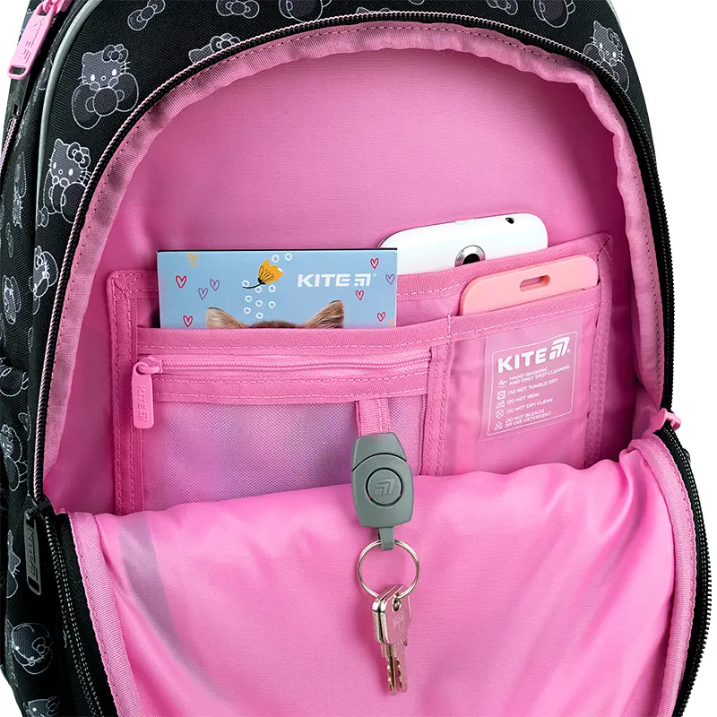 Рюкзак Kite Education 763M HK Чорний (HK26-763M) - фото 11