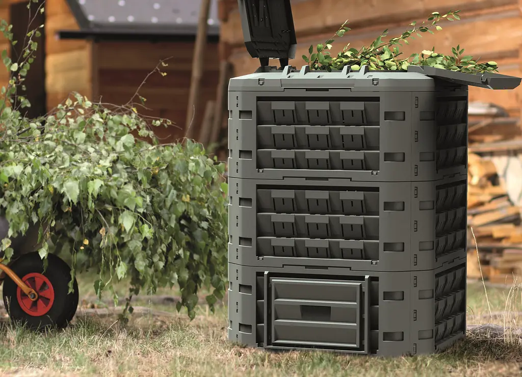 Компостер Prosperplast Compogreen Vario, чорний, 950 л - фото 4