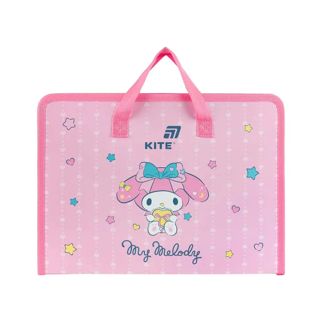 Папка - портфель Kite на блискавці A4 My Melody, 1 відділення (HK26-202)