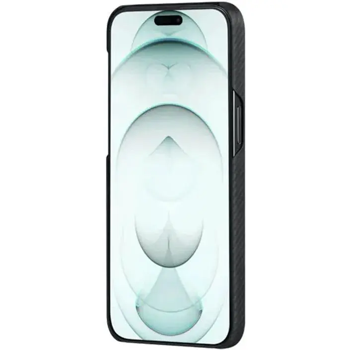 Чохол-накладка Pitaka MagEZ Case 4 Twill 1500D Black/Grey для iPhone 15 Plus (KI1501M) - фото 2